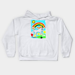 Elon Musk - Unicorn Kids Hoodie